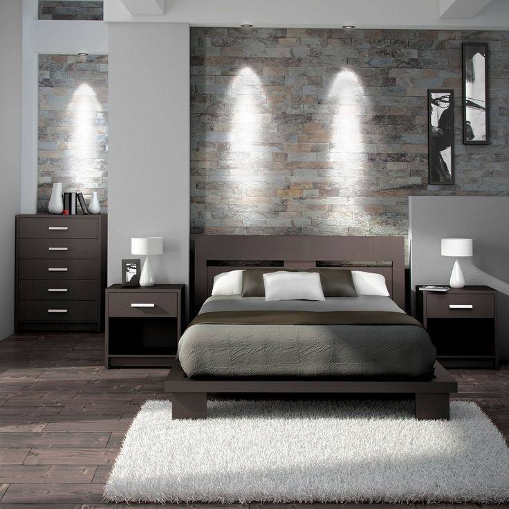 dark grey bedroom set