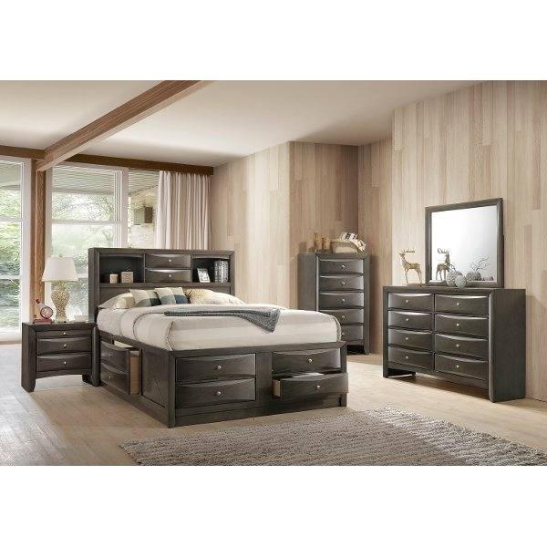 Dominique Gray 5 Pc Queen Panel Bedroom | Home Sweet Home | Pinterest |  Bedroom, Bedroom sets and King bedroom sets