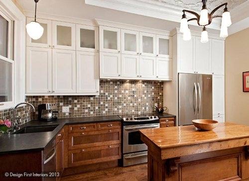 Adding crown molding to your kitchen cabinets